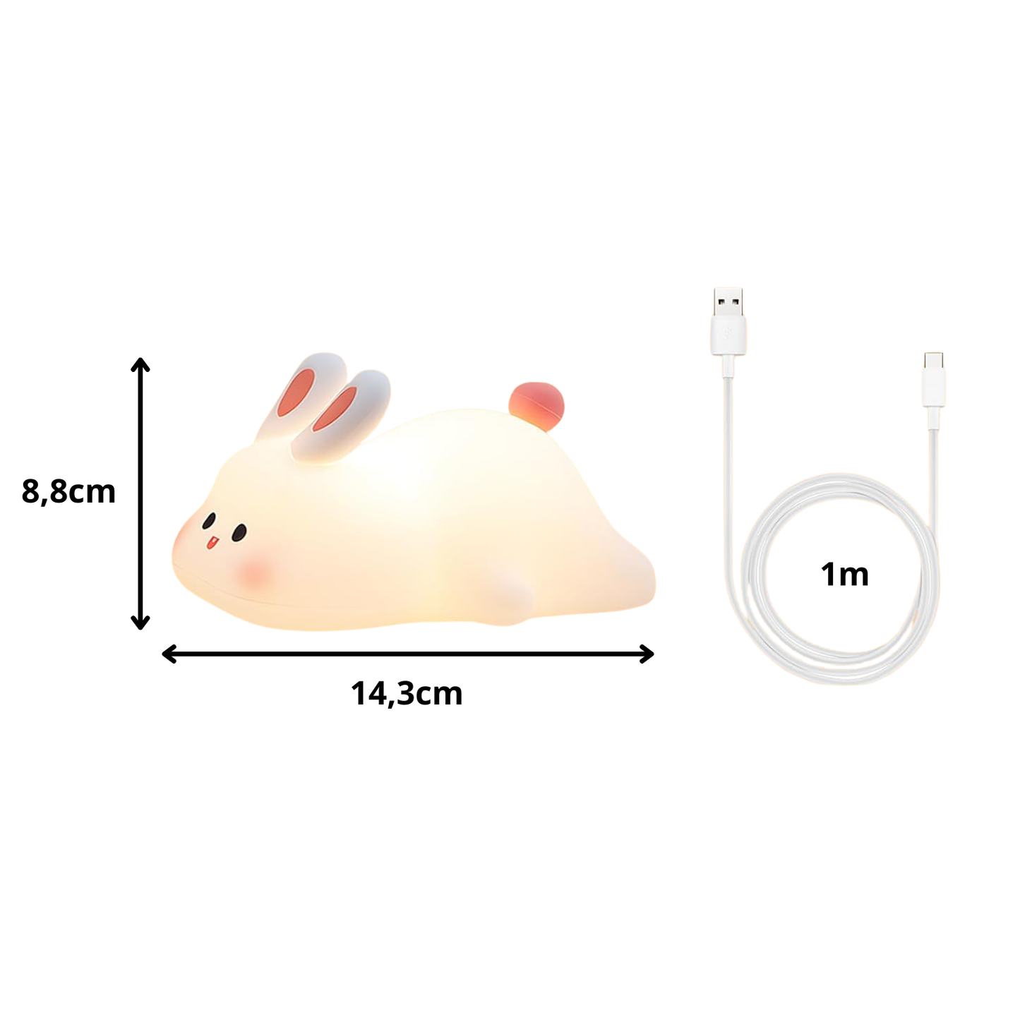 Veilleuse Squishy Kawaii